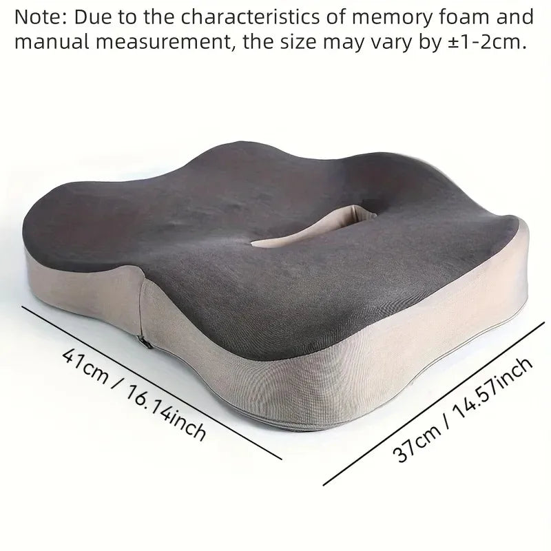 Ergonomic Memory Foam Seat Cushion