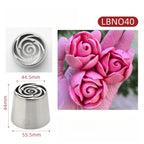 13 Stainless Steel Nozzles, Cake Decorations