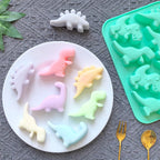 1pc silicone mold,  3D dinosaur shaped