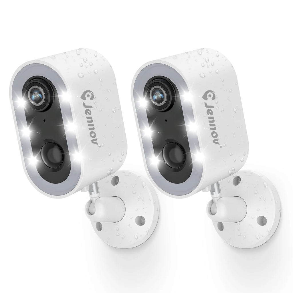 Security Camera WiFi Battery Powered, Two-Way Talk
