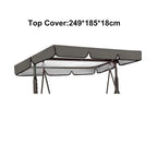 Garden Swing Canopy Seat Replacement Set