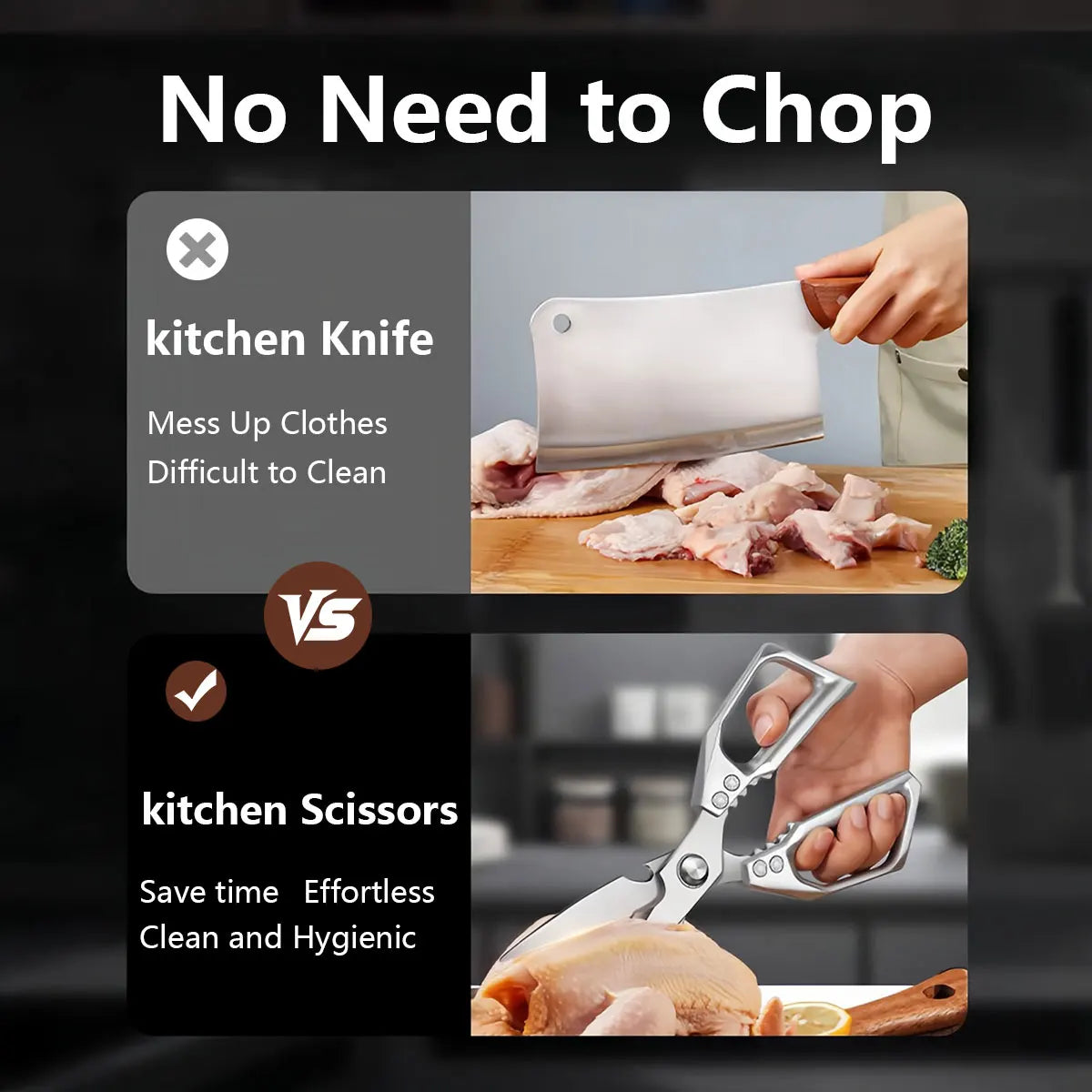 Stainless Steel Kitchen Shears