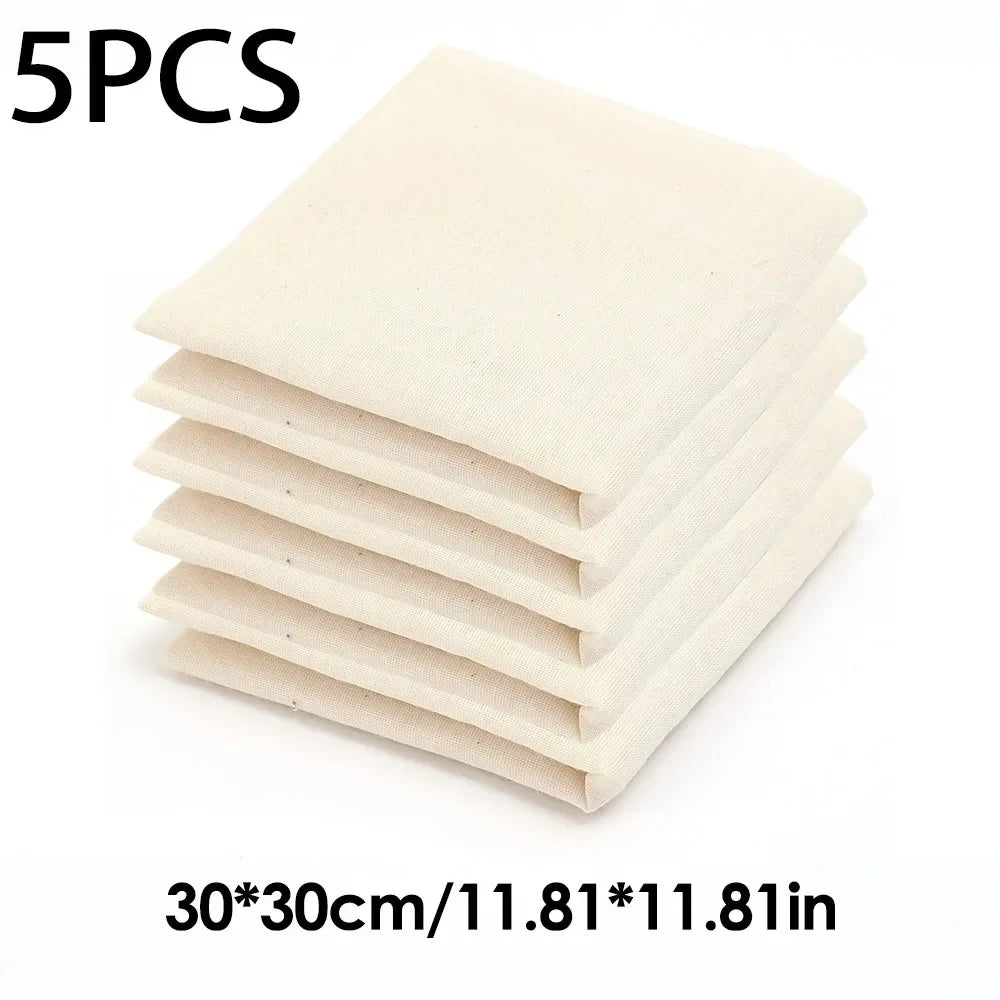 Reusable Bag Strainers Natural Cotton Cheesecloth