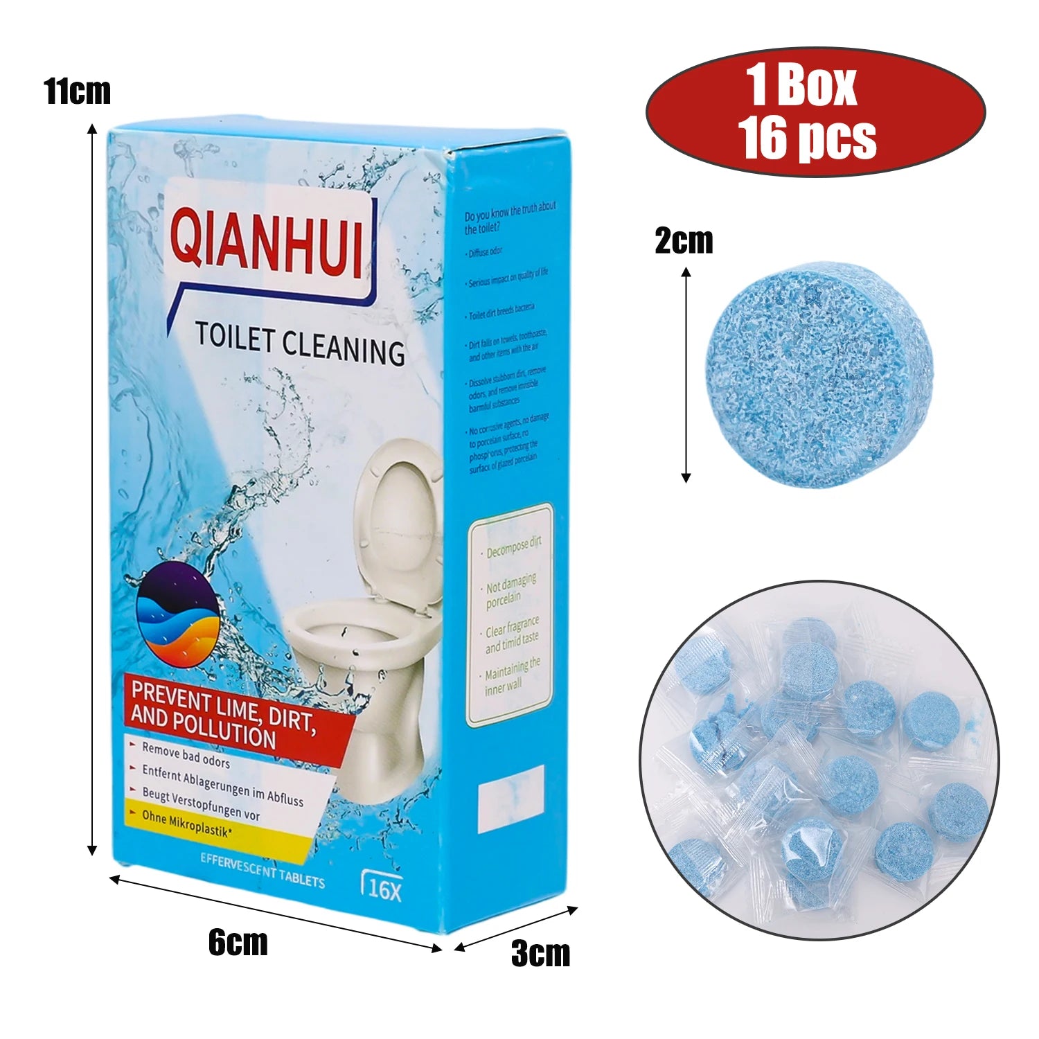 Toilet Bowl Cleaner Tablets