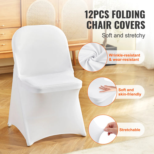 12, 30Pcs Chair Stretch Slipcover