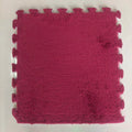10Pcs Plush Puzzle Mat , 30x30x1CM