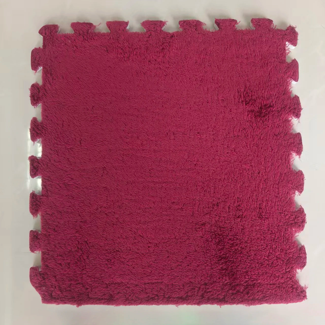 10Pcs Plush Puzzle Mat , 30x30x1CM
