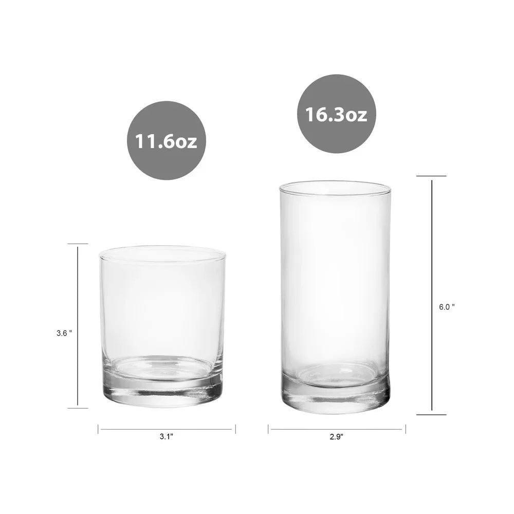 12pc.  Drinkware Set