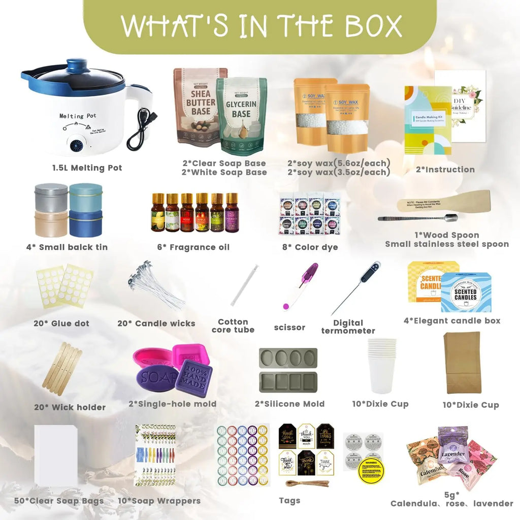 Candle, Soap Making Kit
