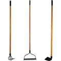 (3 Pcs) – 2 Bow Rake, and 1 Garden Hoe