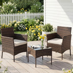 3 Pcs Outdoor Patio Furniture Set