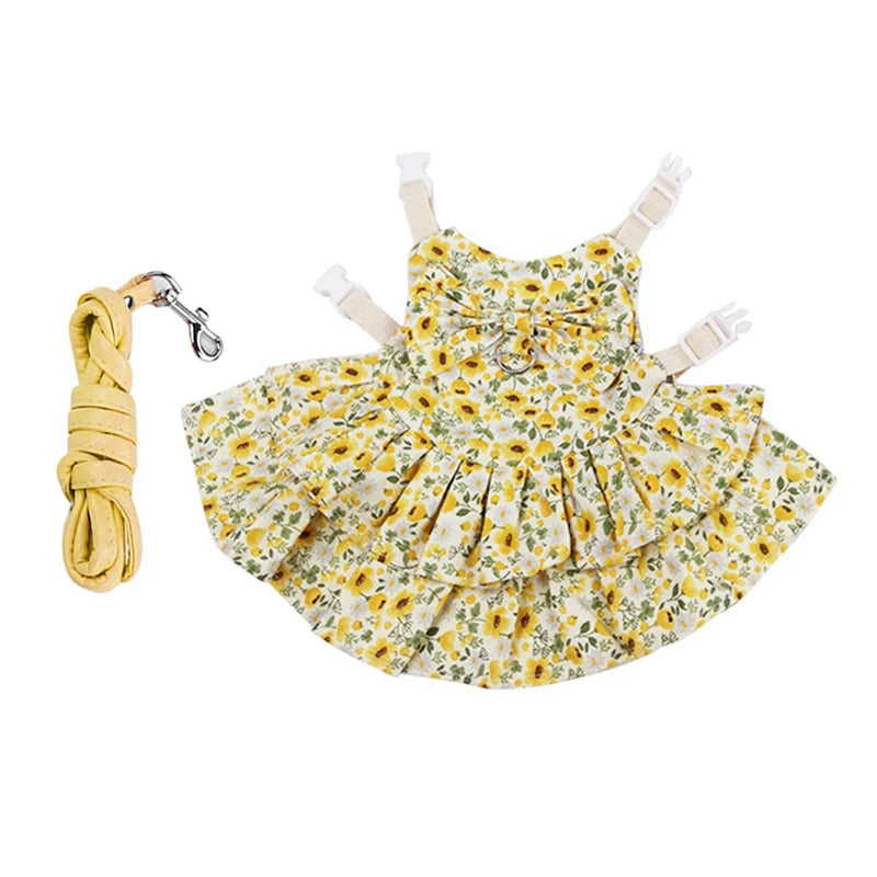 Rabbit Harness Dress/ Leash Set