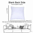 Three Rabbit Pattern Printed Pillowcase