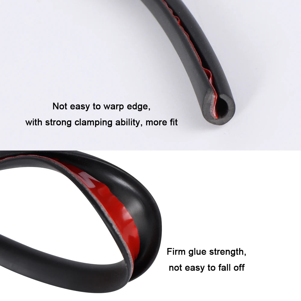 Car Door Edge Rubber Protector Strips
