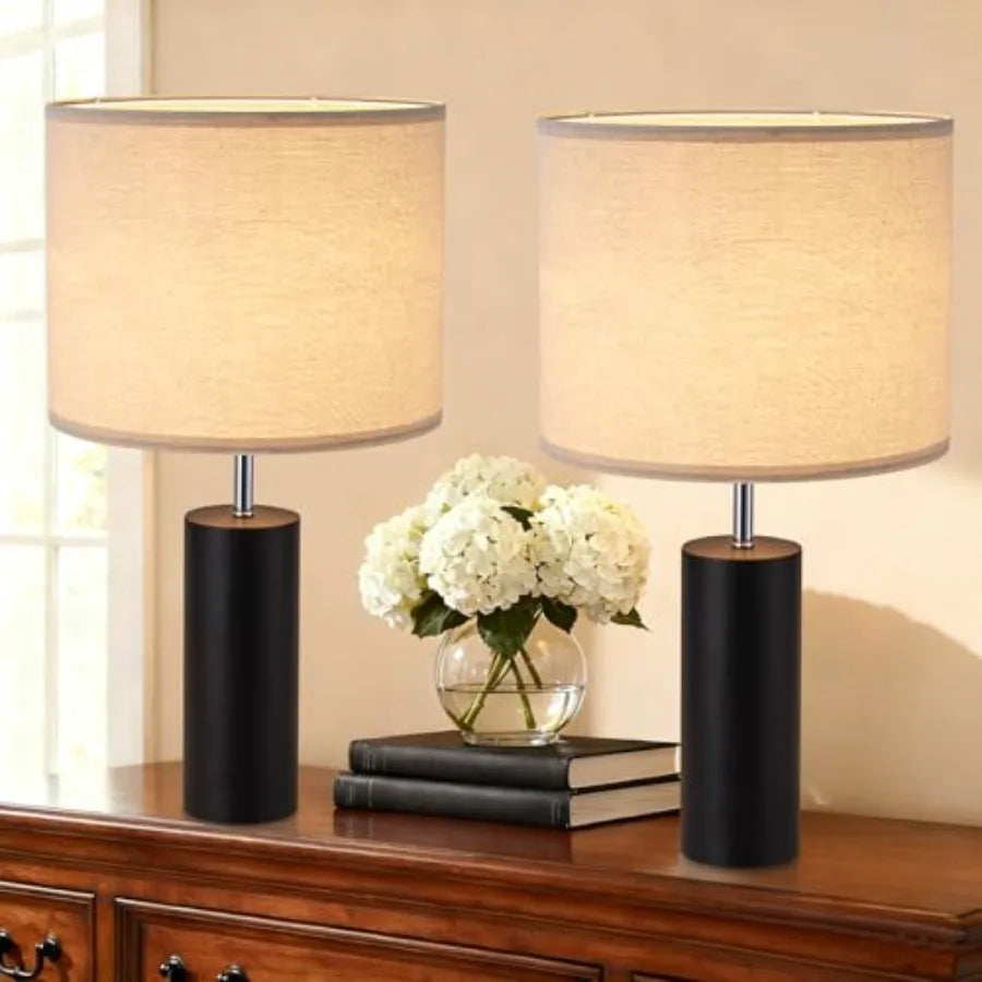 23.5" Wood Lamps(2)