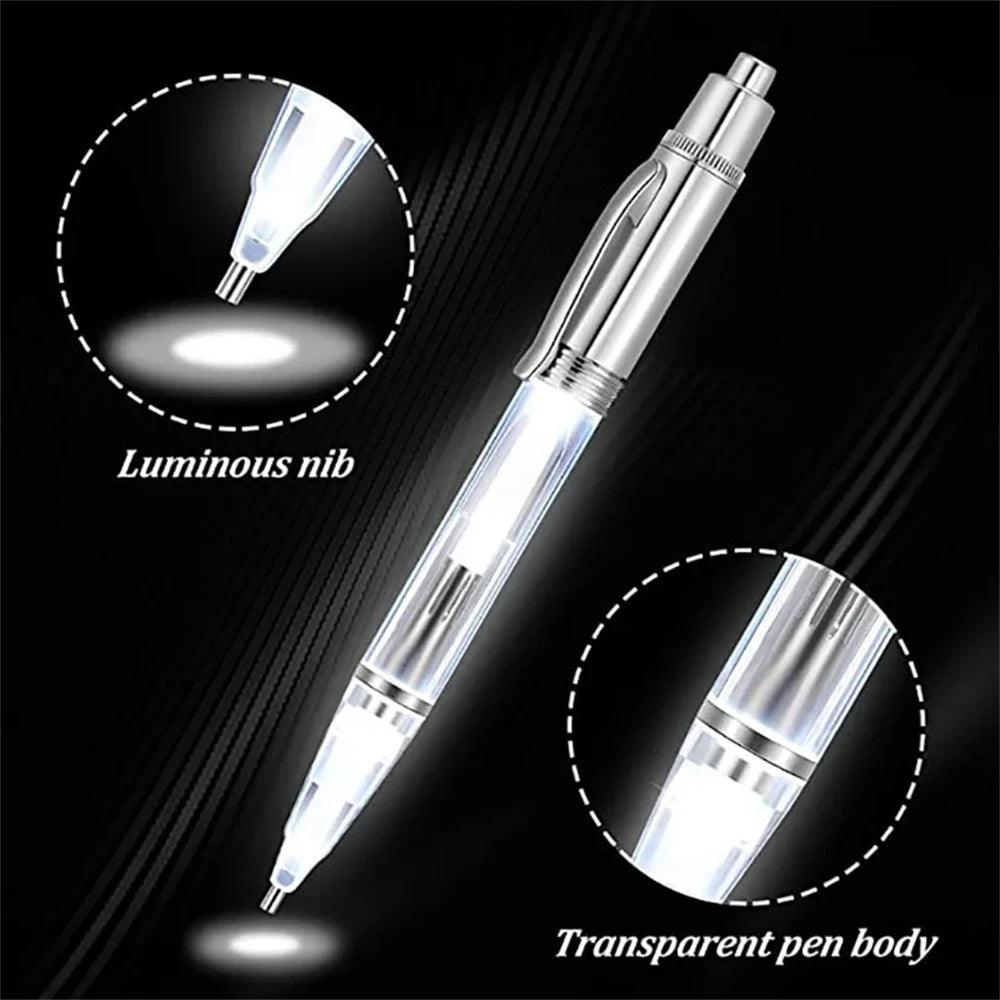 LED Diamond Painting Pen with Light