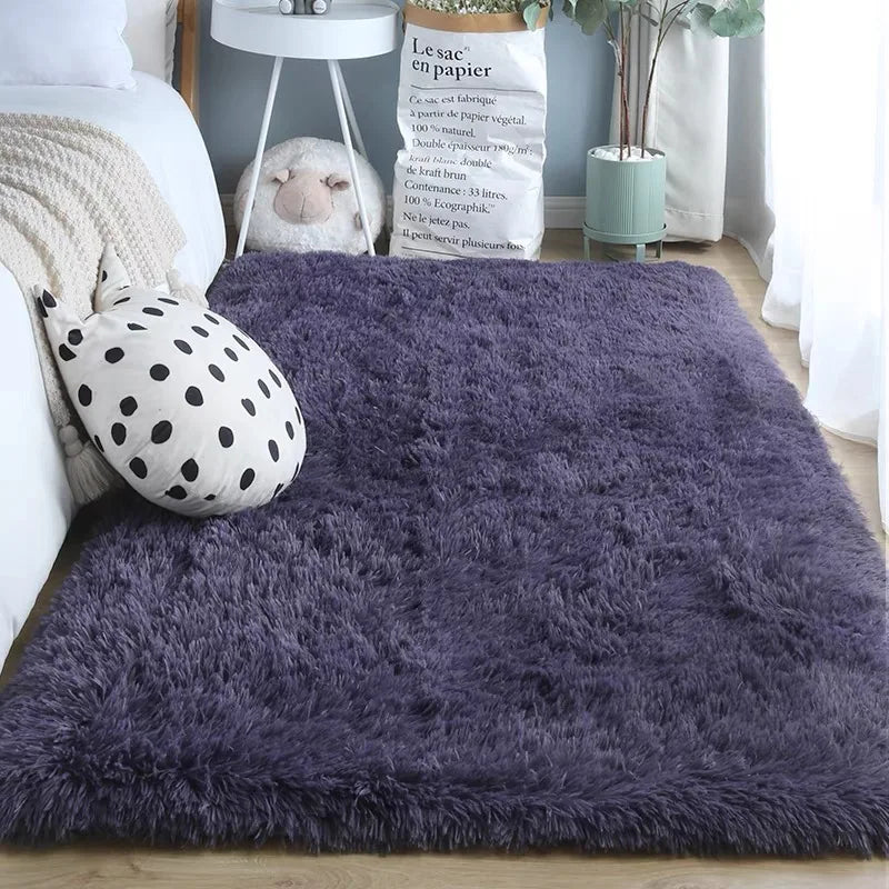Tie-Dye Plush Carpet