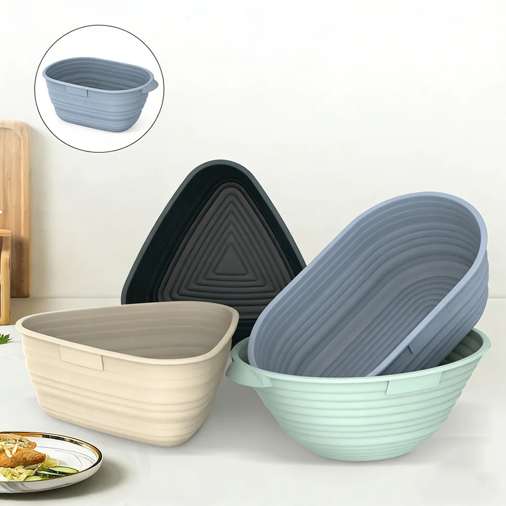 Silicone Banneton Bread Proofing Baskets