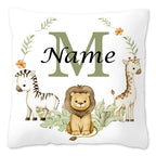 Animal with Name Pillow Case, Personalized