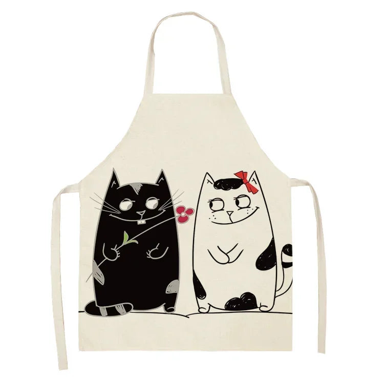 Cartoon Cat Apron