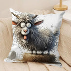 Spooky Goat Face Cover