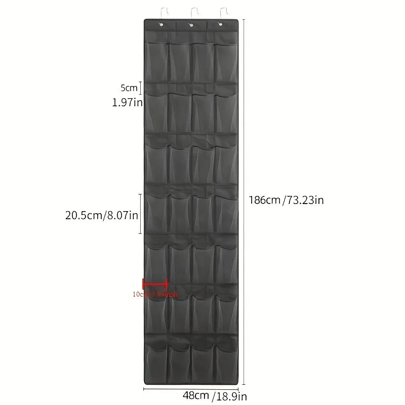 1pc 14/28/40- Fabric Hanging Foldable Storage Bag