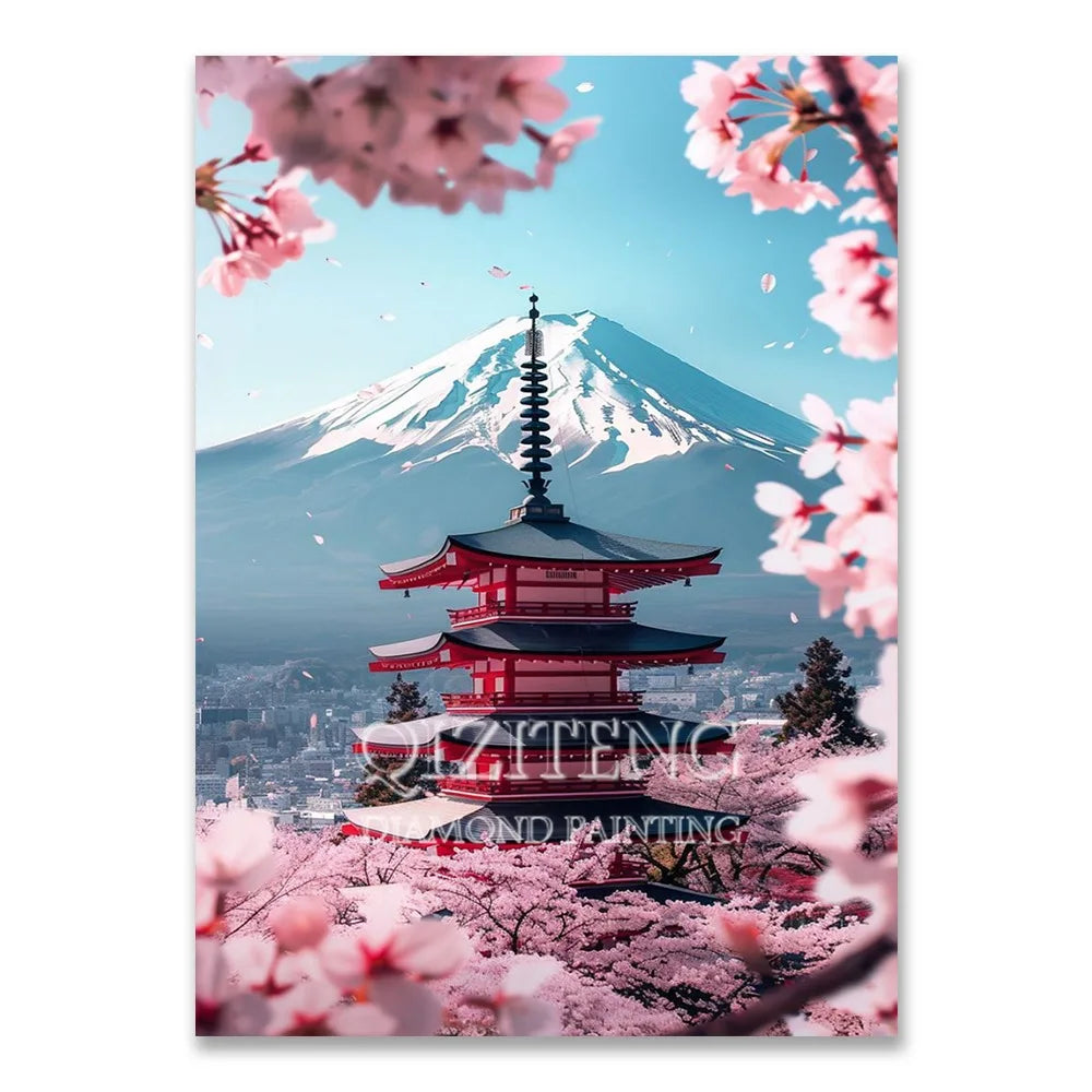 European Diamond Painting Kit Natural Landscape