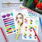 80 Colored Pencils Set