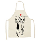 Cartoon Animal Pattern Apron