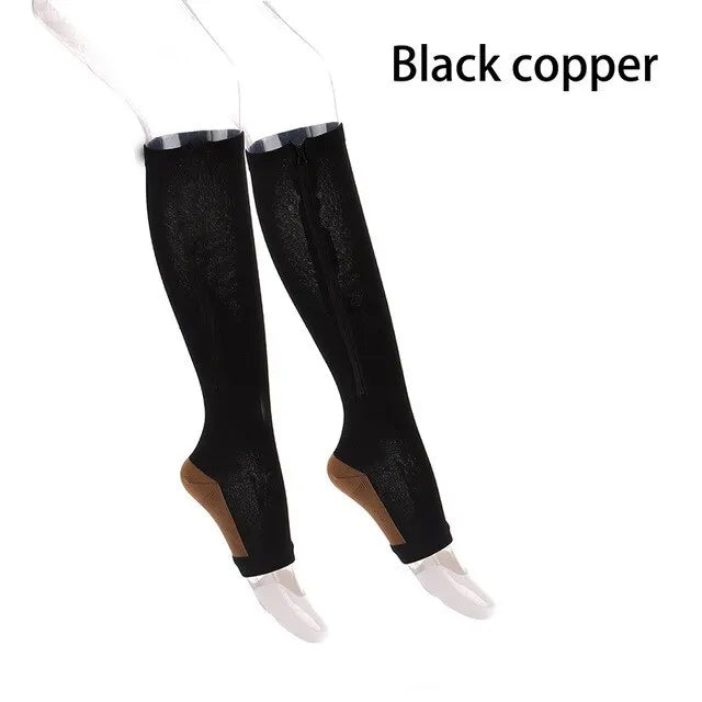 Compression Socks/ Zipper