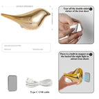 4pcs, Rechargeable Wall Lights  Motion Sensor Bird-Shaped