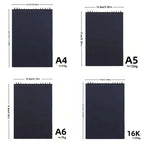 8K 16K Coil Sketchbook Eco-Friendly Acid Free