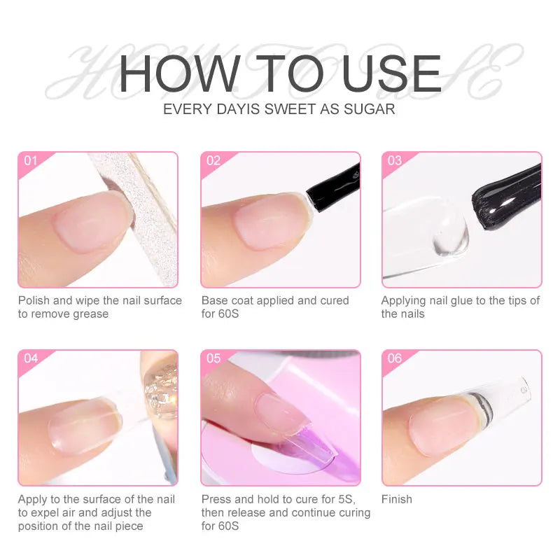 Nail Tips Glue Gel