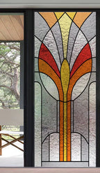 Frosted Stained Glass Window Film