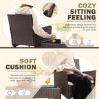 4 Pieces Outdoor Patio Furniture Sets
