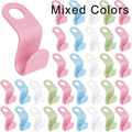 10/5Pcs Clothes Hanger Hooks Space Saving Organizer