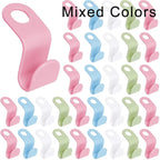 10/5Pcs Clothes Hanger Hooks Space Saving Organizer