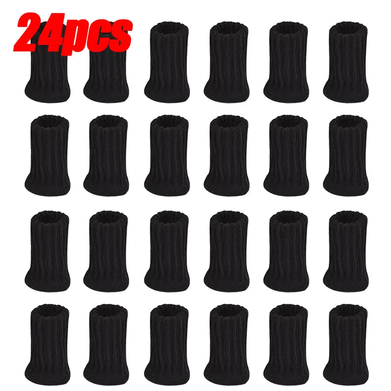 24/4PCS Furniture Feet Knitted Protectors