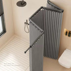 Extendable Shower Curtain Rod Set