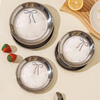 Stainless Steel Plate/ 2pcs