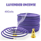 40 Lavender Aromatherapy Coils