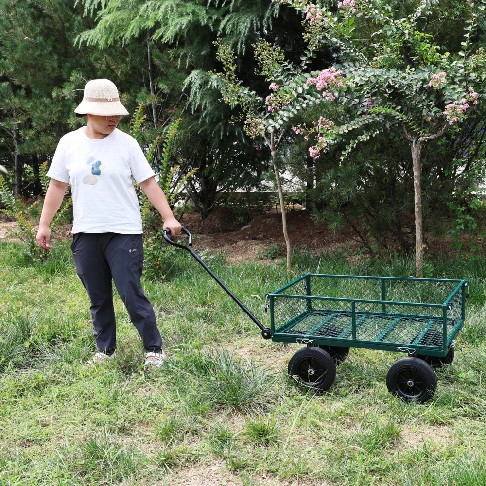 Solid wheels Cart