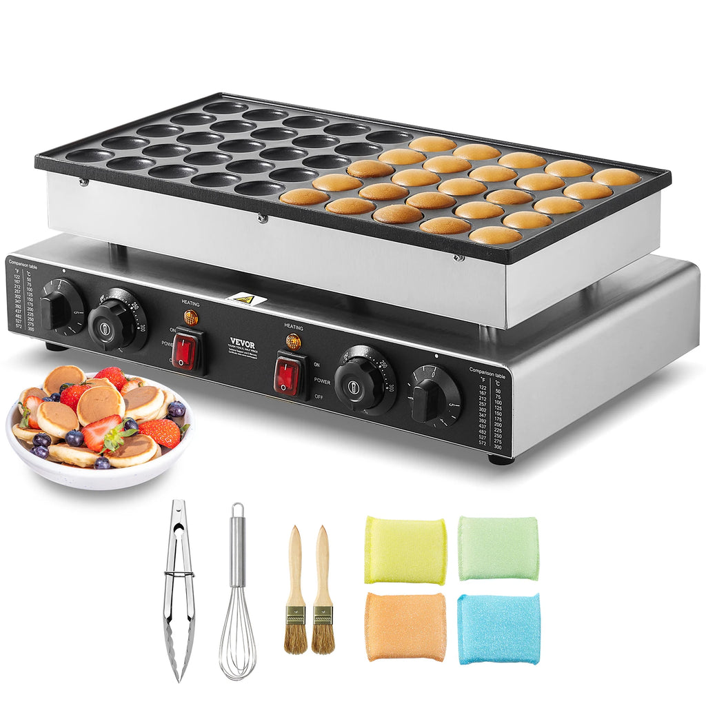 Mini Pancake Maker  Dual Temp / Time Control