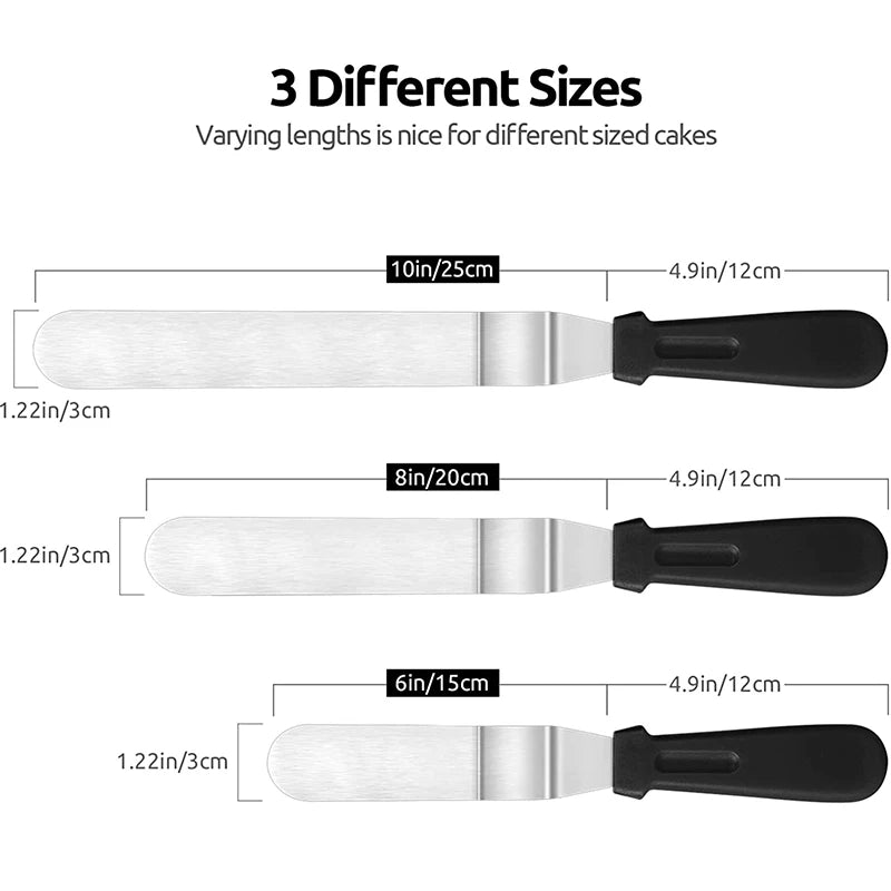 Offset Spatula Stainless Steel Icing Spatula