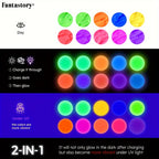 Acrylic Paint Set, 10 Neon / Glow in the Dark