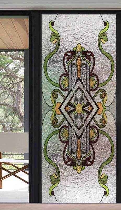 Frosted Stained Glass Window Film