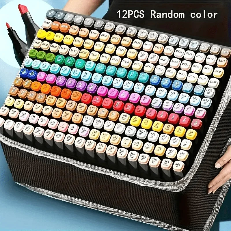Professional Permanent Sketch Markers/ 12