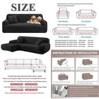 Sofa Covers, Velvet 1Pc Free Pillowcase