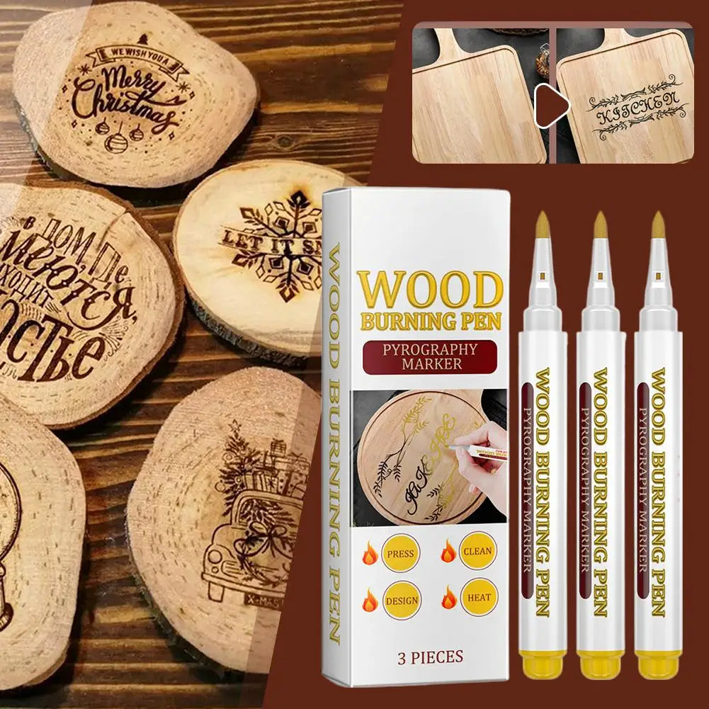 3pcs Wood Burning Pen