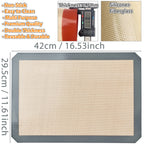 1/2PCS Silicone Baking Mats for Oven